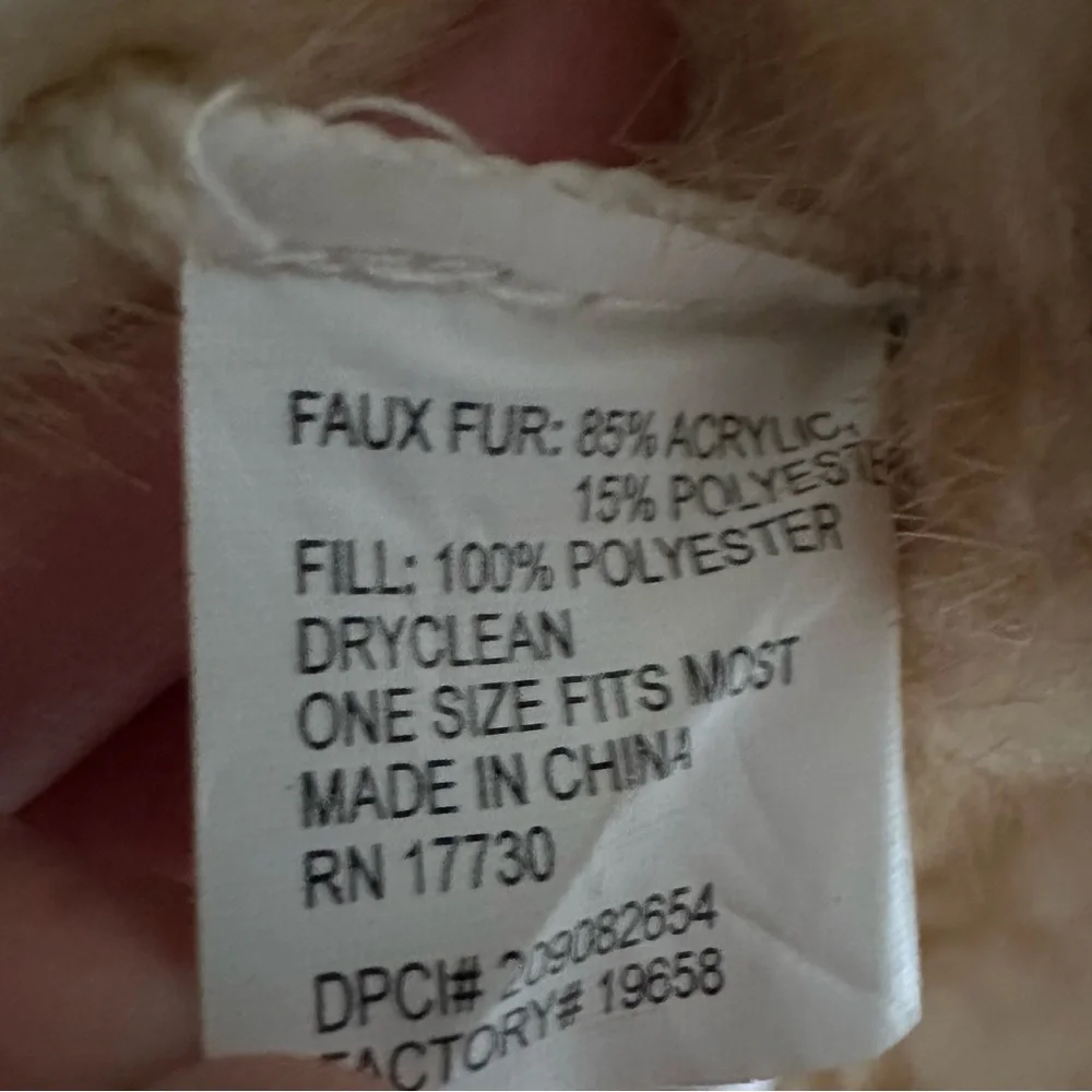 N/A faux fur
